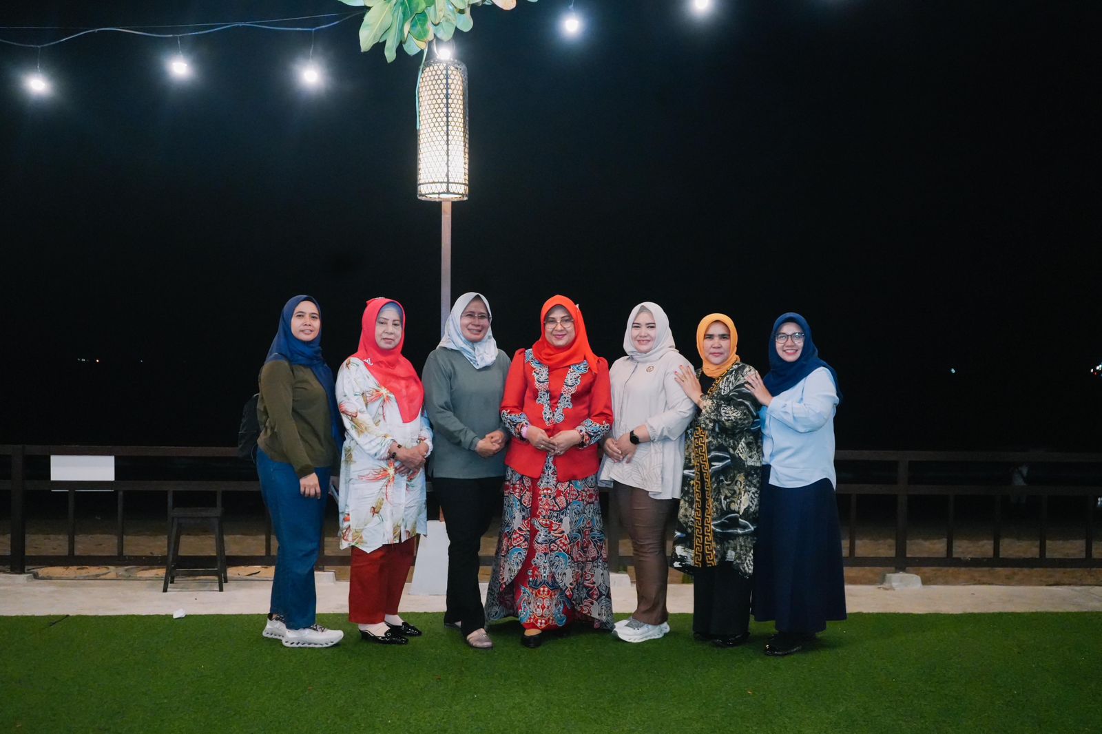 Ketua TP PKK Kota Binjai Ikuti Gala Dinner HKG Dan Rakernas