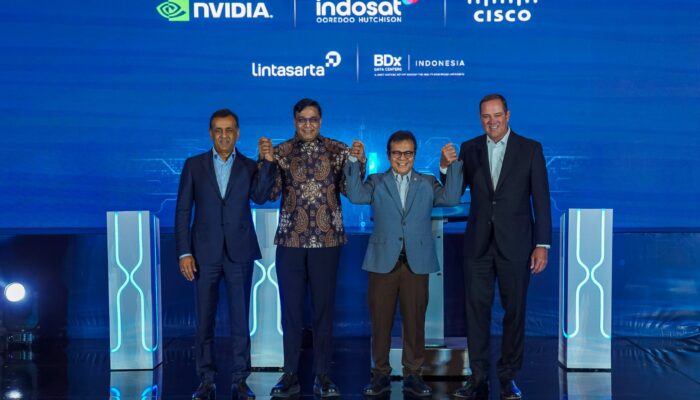 Komdigi Prakarsai AI Center of Excellence Bersama Indosat, Cisco, NVIDIA, Perkuat Daya Saing AI Nasional