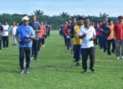 Wakil Bupati Dan ASN Aceh Tamiang Ikuti Olahraga Bersama