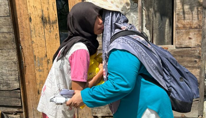 PIKK IP UBP Pangkalansusu Bantu Ringankan Beban Hidup Warga Pesisir