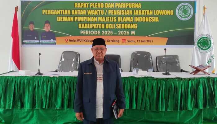 Kaya Hasibuan Terpilih Sebagai Ketua Umum PAW MUI Deliserdang