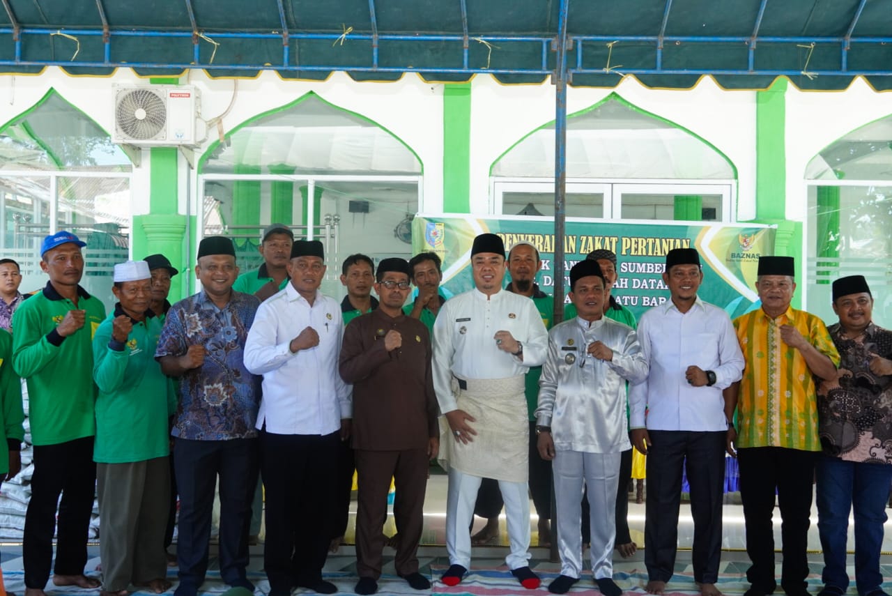 Wabup Batubara Apresiasi Zakat Pertanian Dan Amal Sosial
