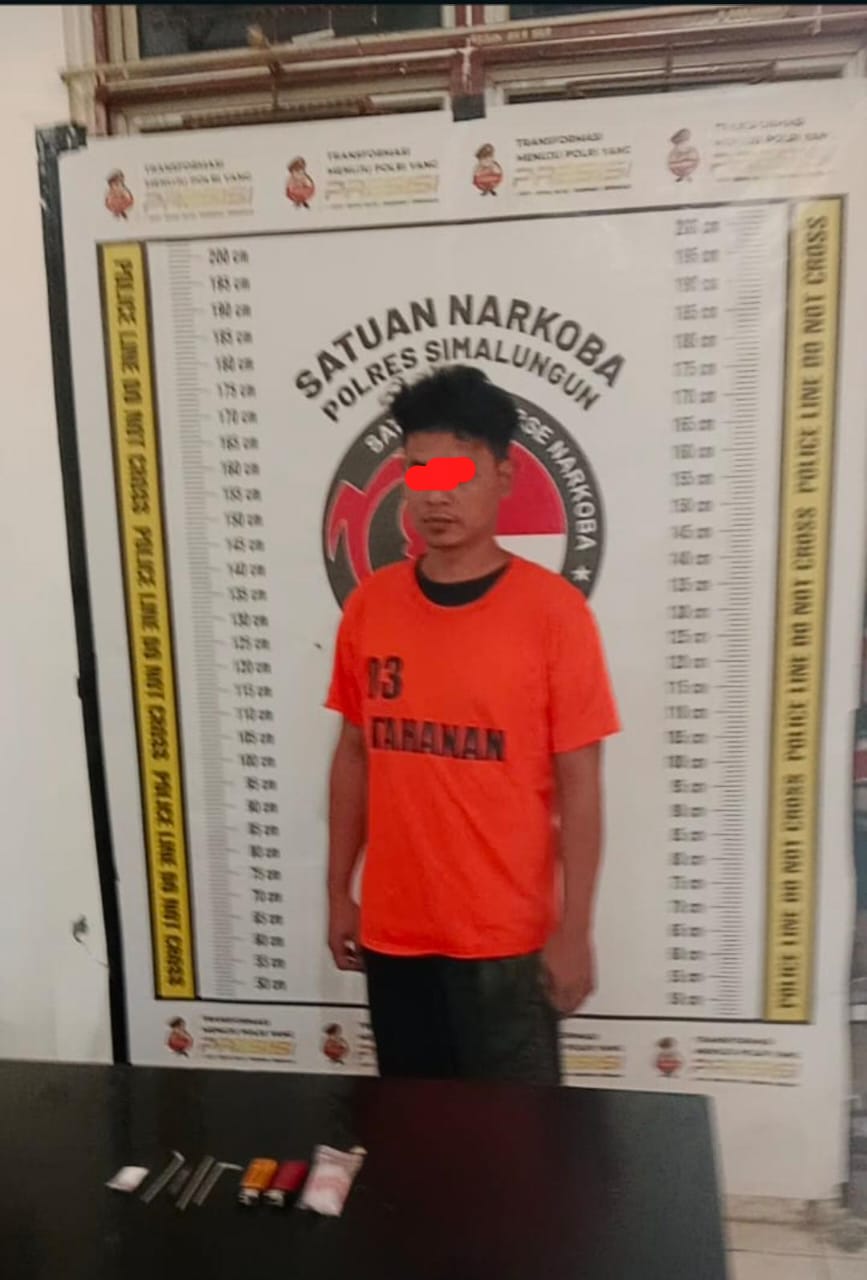 Bawa Satu Gram Sabu, Pria Diringkus Polsek Bosar Maligas