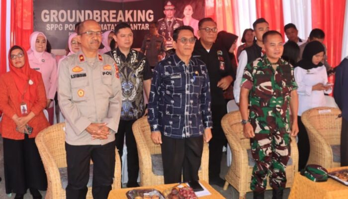 Polres P. Siantar Groundbreaking Pembangunan Dapur SPPG