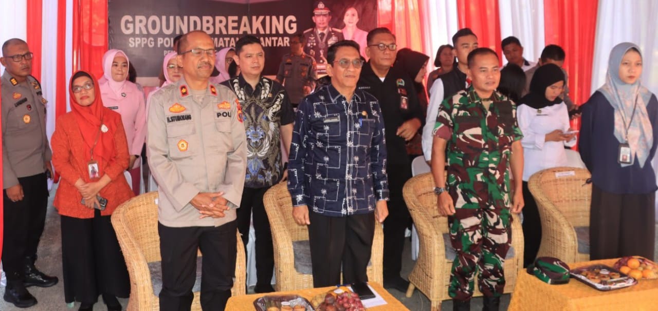 Polres P. Siantar Groundbreaking Pembangunan Dapur SPPG