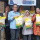 Pimpinan Wilayah Perum BULOG Kanwil Sumut, Budi Cahyanto didampingi Kadis Ketahanan Pangan dan Pertanian Kota Tebing Tinggi saat penyaluran beras SPHP di salah satu toko binaan dari pemerintah kota Tebing Tinggi, Pasar Gambir, Tebing Tinggi.