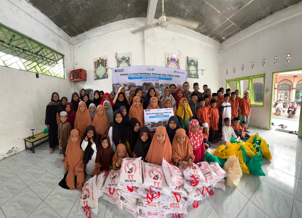 Peduli Sesama, Pelindo TBA Salurkan 75 Paket Sembako Ke Panti Asuhan