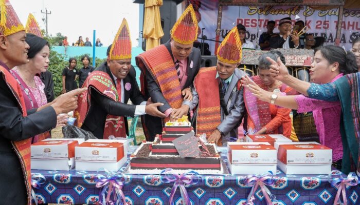 Pesta Perak 25 Tahun Tugu Op. Gr. Sinanti Raja Siregar Berjalan Sukses