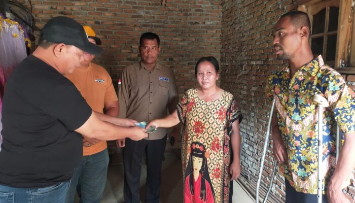 M Dahnil Ginting Bantu Warga Penyandang Disabilitas Di Tanjungmorawa