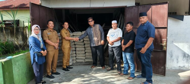 Joner Lumbantoruan Bantu Masjid Al-Hilal, Dukung Binjai Religius Dan Berbudaya