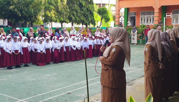 Semangat Masuk Sekolah Serentak Di Lhokseumawe