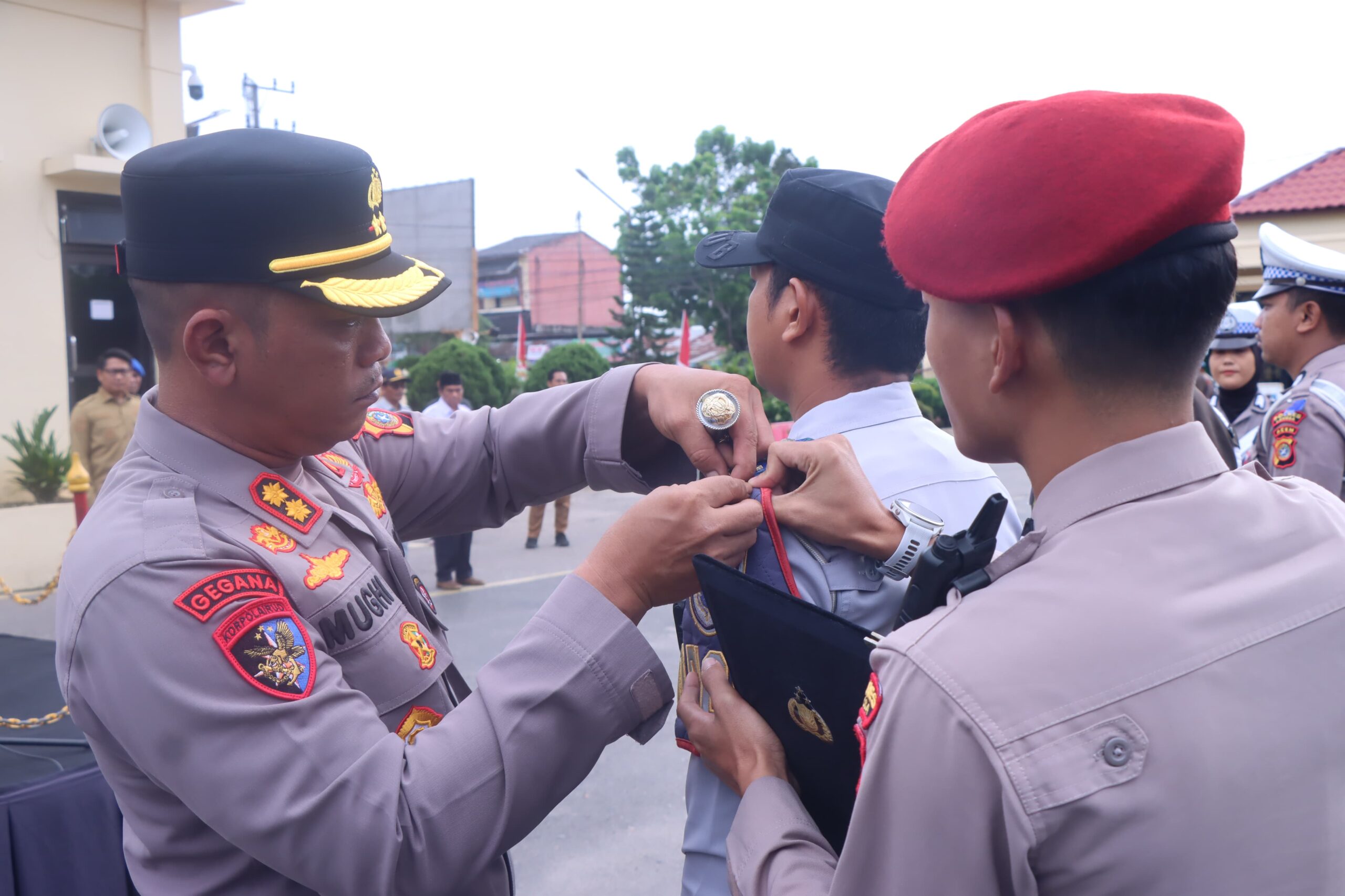 Kapolres Langsa Tekankan Disiplin Berlalu Lintas