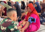 Yonif TP- 857/GG, Layani Kesehatan Masyarakat Geumpang