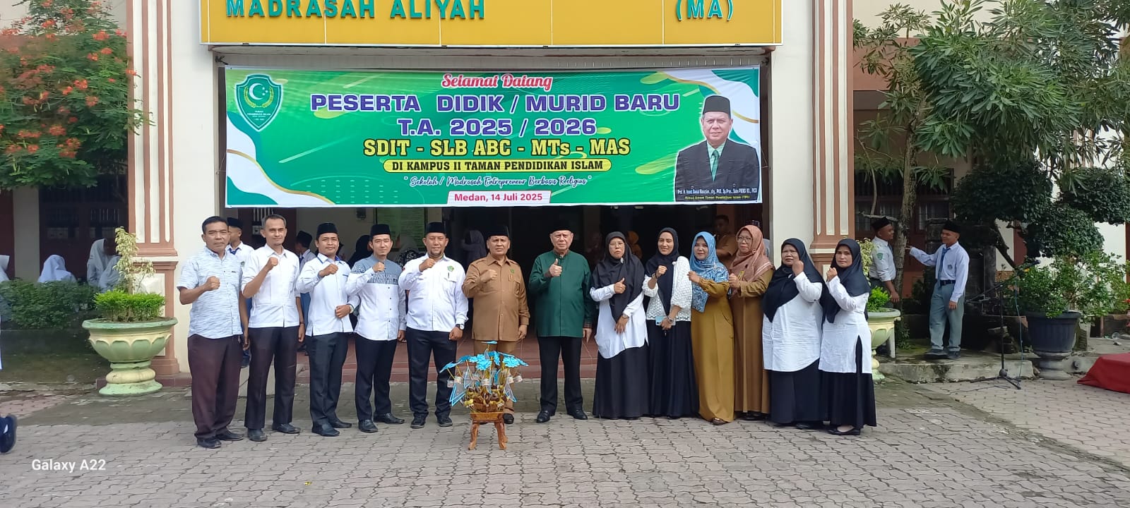 TPI Sambut Peserta Didik Baru