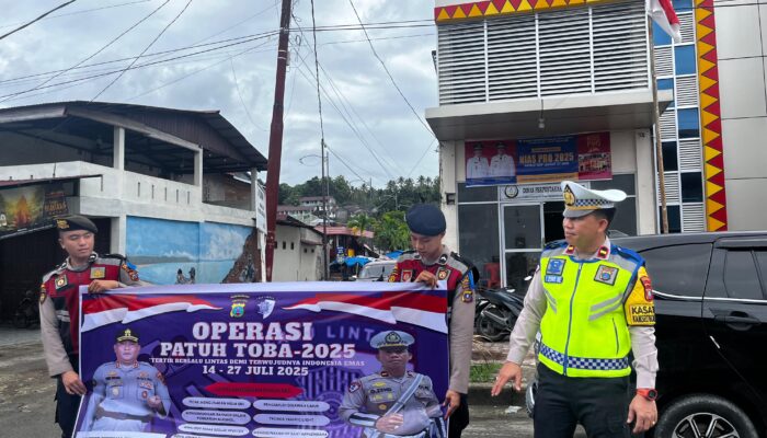 Operasi Patuh Toba, Polres Nisel Tindak 54 Pelanggaran Lalu Lintas