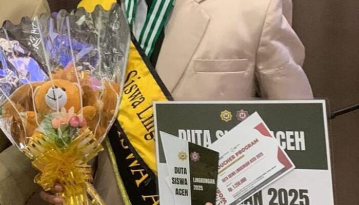 M. Fathir Ramadhan Wakili Langsa Terpilih Menjadi Duta Siswa Lingkungan Aceh