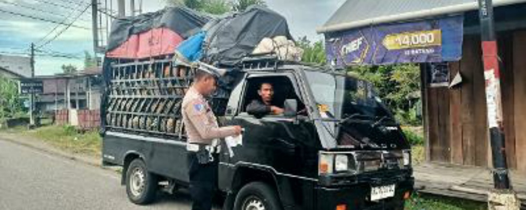 Satlantas Polres Abdya Tindak Pelanggar Lalu Lintas