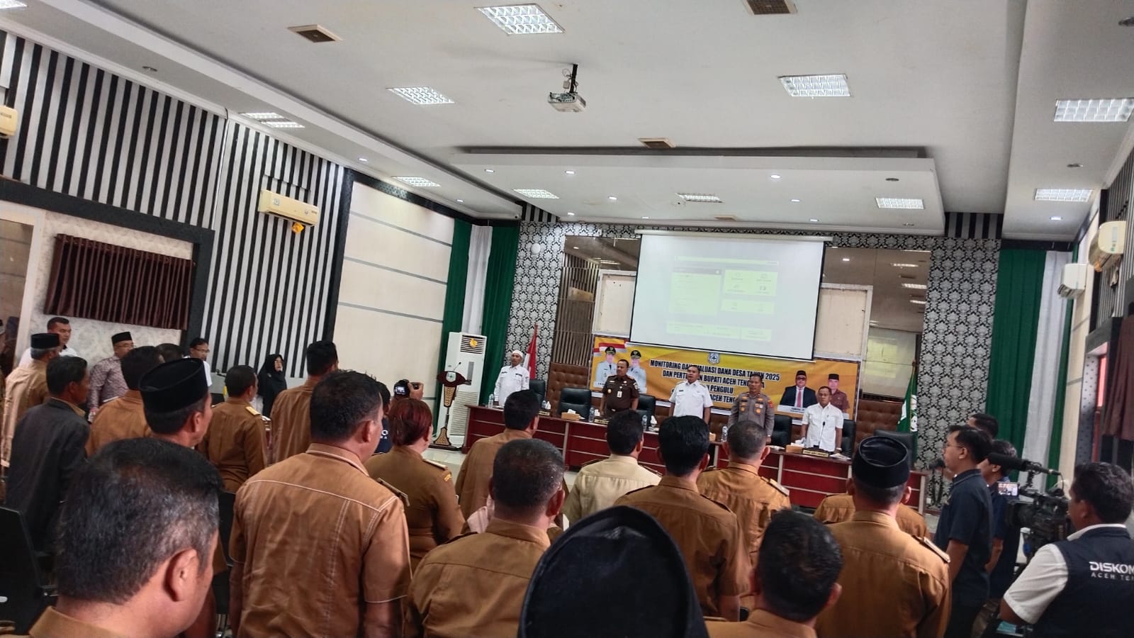 Pemkab Agara Gelar Monev Dana Desa 2025