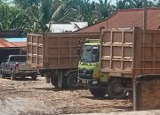 Awas Bahaya, Dump Truk Rekanan Bebas Melintas Di Atas Jalur Pipa Minyak Pertamina