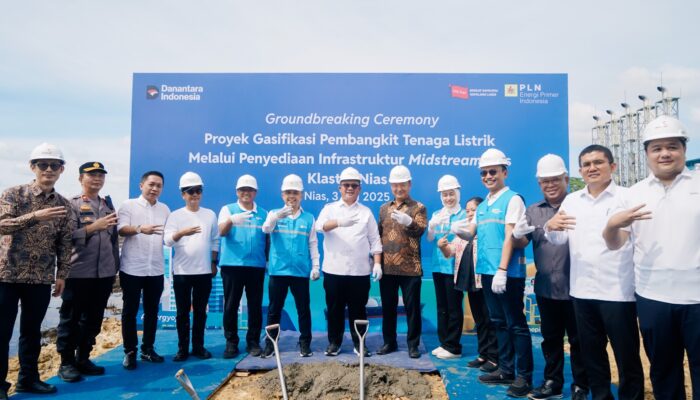 PLN Mulai Pembangunan Infrastruktur Gasifikasi Wujudkan Transisi Energi Bersih Di Nias