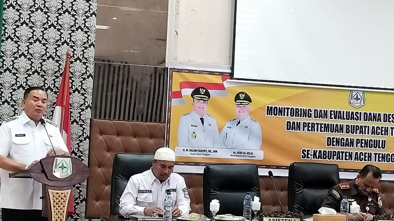 Bupati Agara Tekankan Kepatuhan Pajak Pengulu Kute