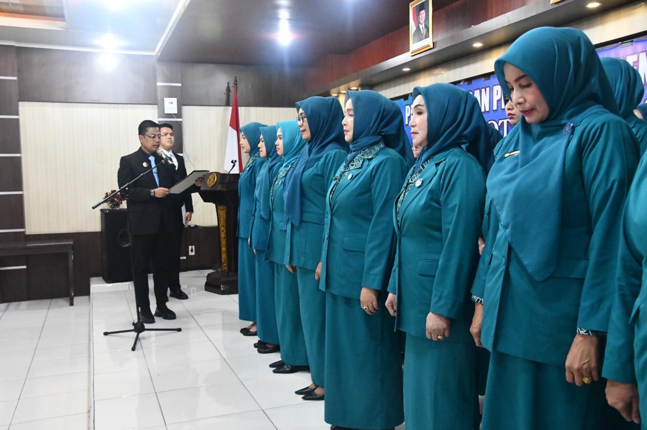 Wali Kota Langsa Kukuhkan Dan Lantik Pengurus TP PKK Periode 2025-2030