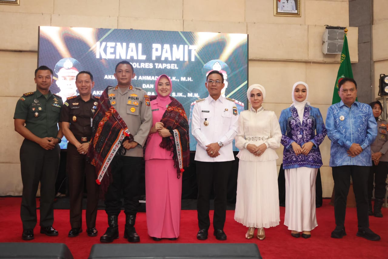 Bupati Gus Dan Bupati Obon Tekankan Sinergitas Ke Kapolres Tapsel