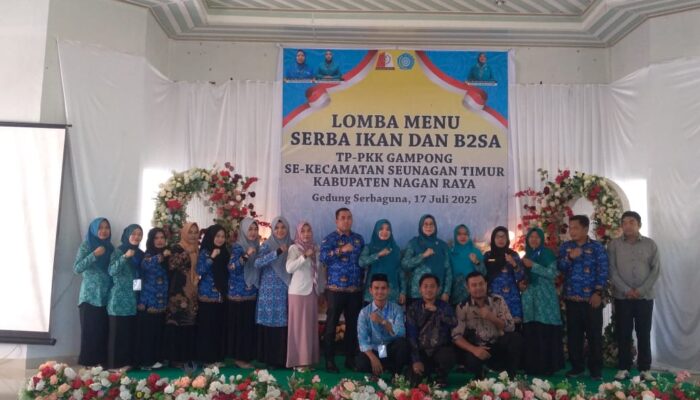 33 TP-PKK Desa Seunagan Timur Ikuti Lomba Menu Ikan Dan B2SA