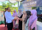 Kakanwil Ditjenpas Aceh Panen Raya Di Rutan Jantho, Hasilnya untuk Masyarakat