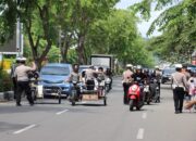 Polisi Banda Aceh Edukasi Pengguna Jalan Saat Ops Patuh Seulawah 2025