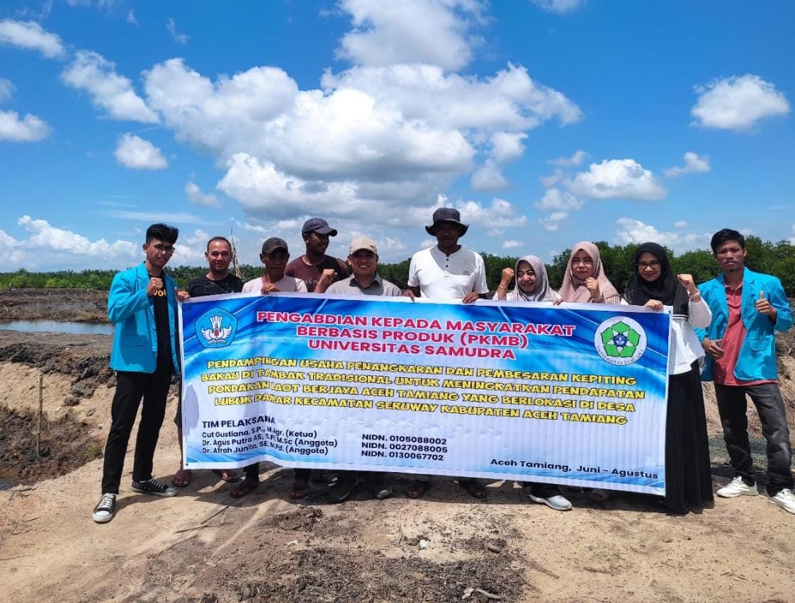 Universitas Samudra Berikan Pendampingan Pokdatan Laot Berjaya Aceh Tamiang