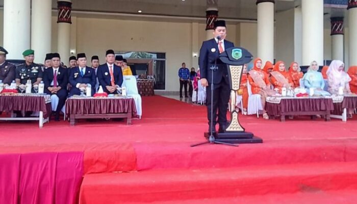 Bupati Palas Ucapkan Terima Kasih Kepada Tokoh Pejuang Pemekaran Di HUT ke-18