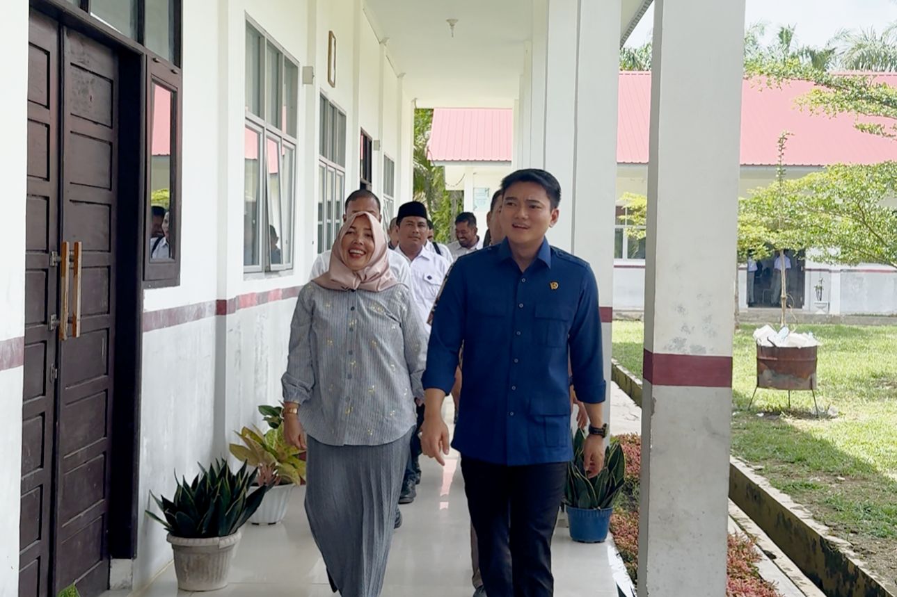 Ricky Anthony: Alhamdulillah SMAN 1 Batang Serangan Segera Rampung