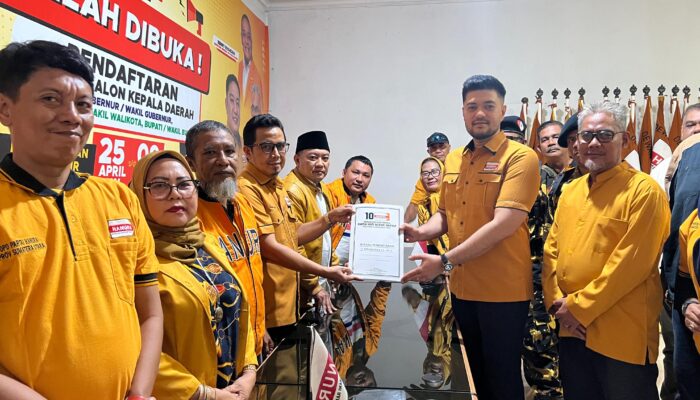 Serahkan Berkas, El Adrian Shah Siap Pimpin Kembali Hanura Sumut