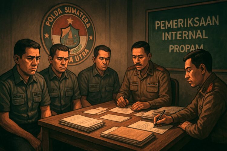 Lamban Ungkap Kematian Ripin, Polda Sumut Periksa Penyidik Polres Deliserdang