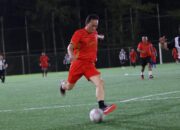 Giatkan Safari Sepakbola, Pemkab Tapsel Vs PTAR All Star Berbagi 10 Gol