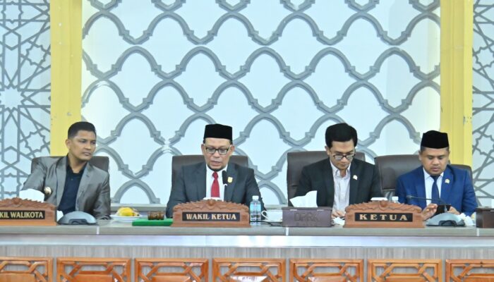 Enam Fraksi DPRK Banda Aceh Sampaikan Pandangan Terkait RPJM 2025-2029