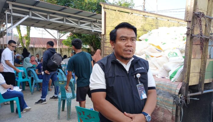 Bulog Gunungsitoli Salurkan Bantuan Beras 78.754 KPM