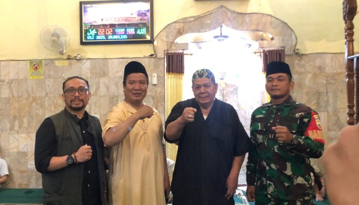 H Alam Dolok Lubis ST Siap Bangkitkan Kinerja BKM Masjid Khalid Ibnu Walid