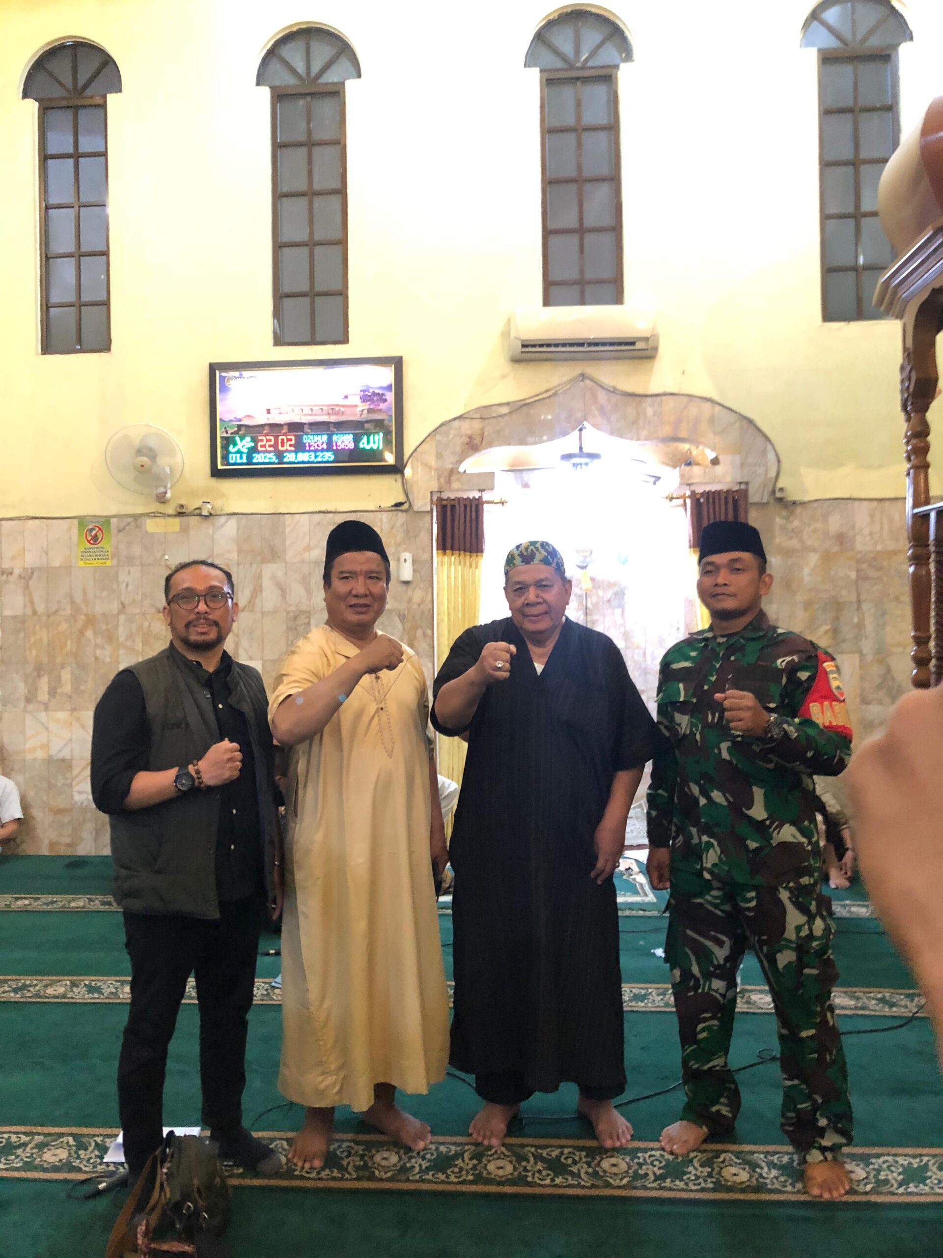 H Alam Dolok Lubis ST Siap Bangkitkan Kinerja BKM Masjid Khalid Ibnu Walid