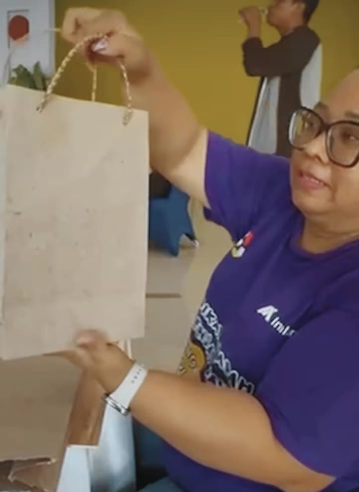 Inalum Dan Yayasan Kumala Gelar Workshop Olah Sampah Kertas