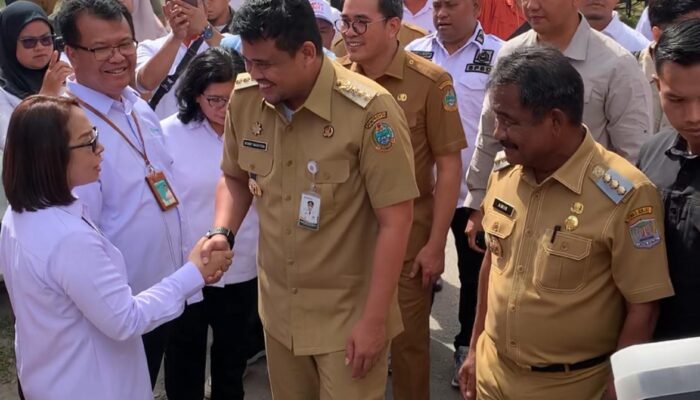 Gubsu Hadiri Peluncuran Koperasi Merah Putih Di Binjai