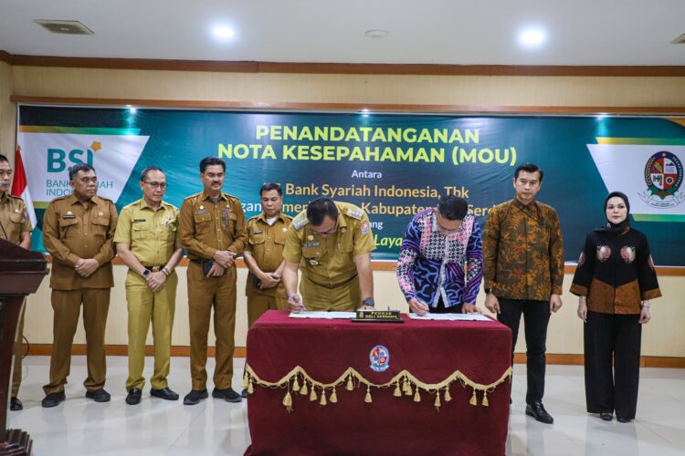 Perkuat Digitalisasi Pajak Daerah, Pemkab Deliserdang Tandatangani MoU Dengan BSI