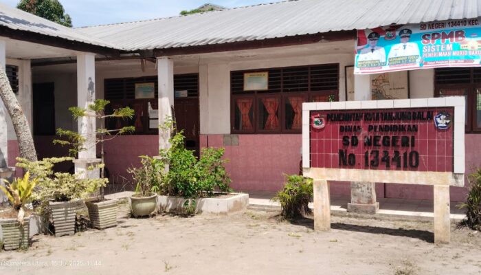 Dampak Sistem Zonasi, SDN 134410 Tanjungbalai Tanpa Siswa Baru