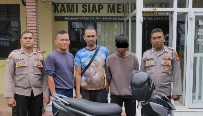 Hendak Jual Motor Curian, Pemuda Aceh Besar Diringkus Polisi