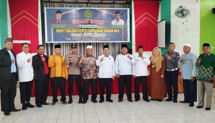 Kemenag Padangsidimpuan Evaluasi Penyelengaraan Ibadah Haji 2025
