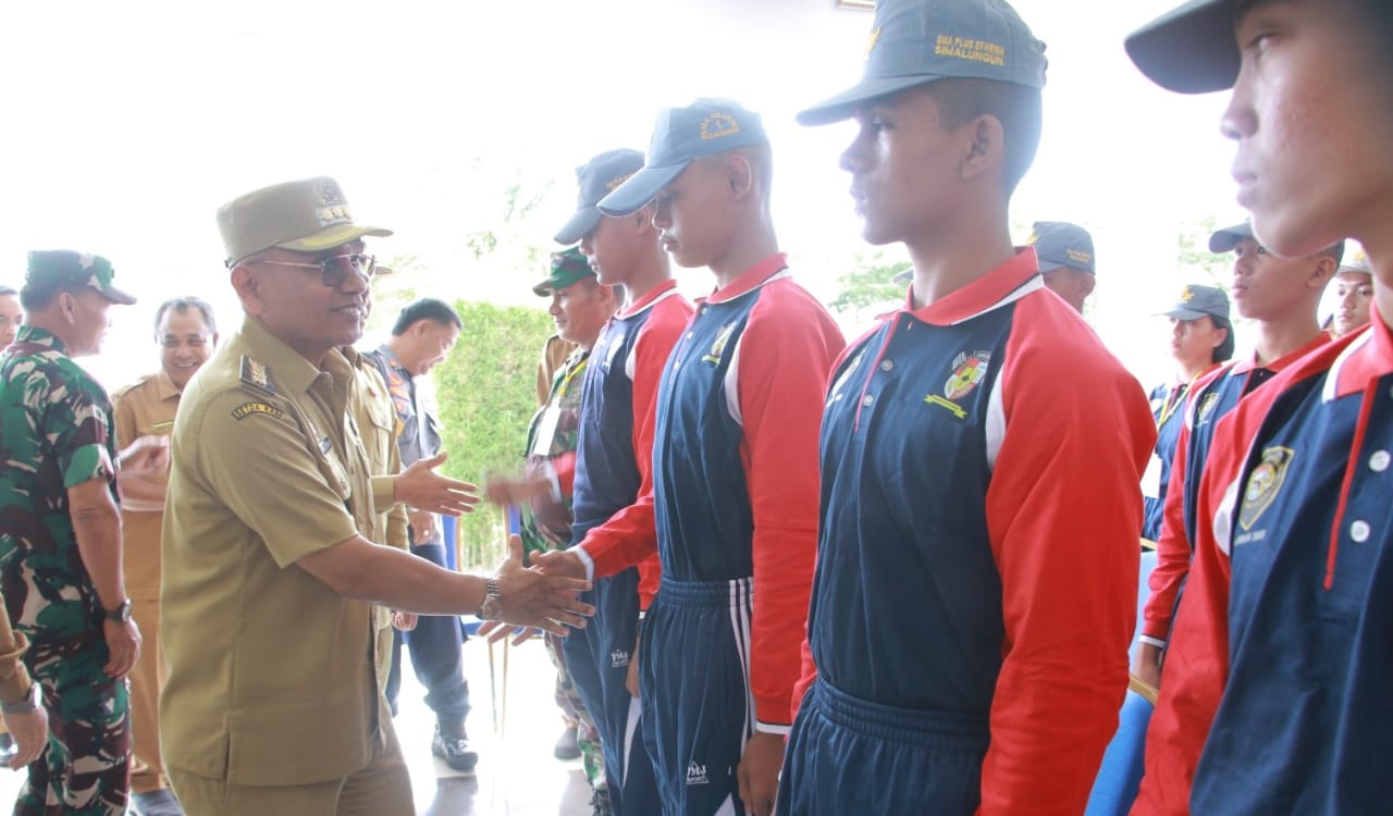 54 Anggota Paskibraka Kabupaten Simalungun Ikuti Pusdiklat, 2 Lulus Seleksi Tingkat Provsu