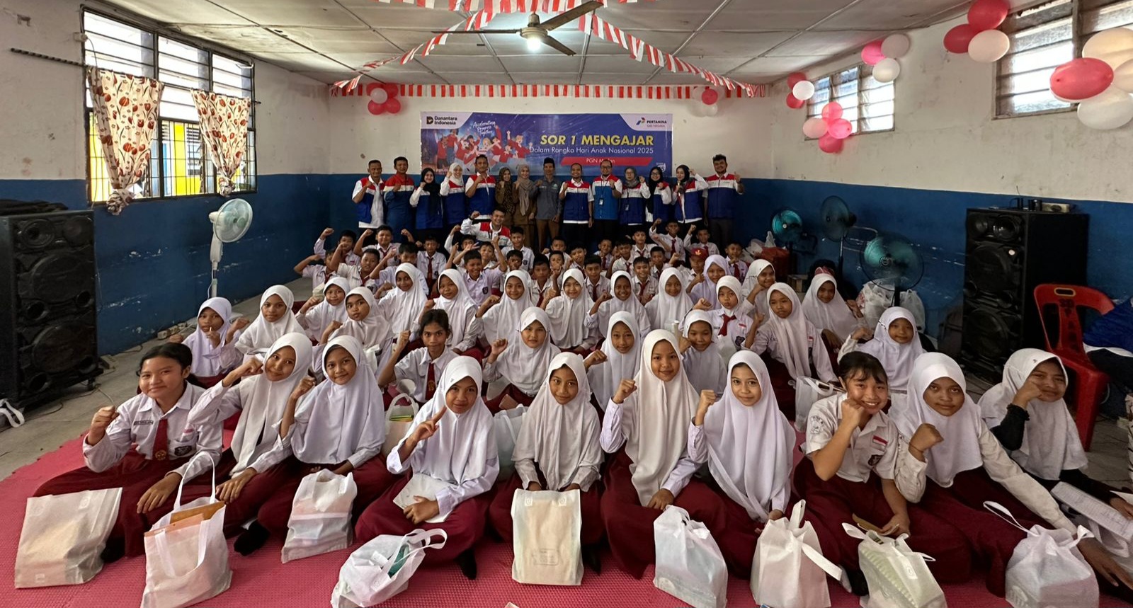 PGN SOR 1 Ajak 60 Siswa SD PAB 4 Manunggal Kenali Nilai Budaya BUMN