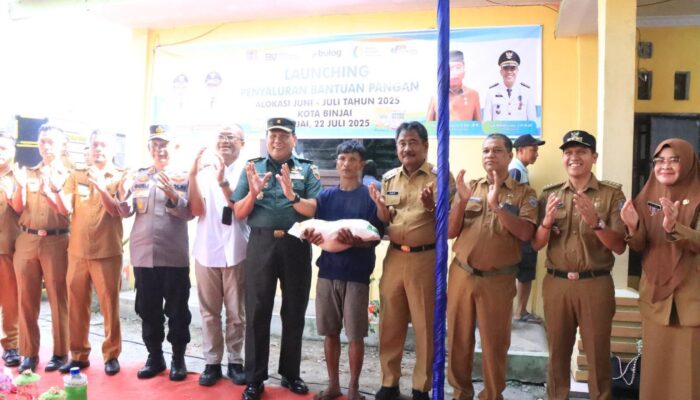 Amir Hamzah Pastikan Bantuan Pangan Beras 2025 Mencapai Warga Binjai