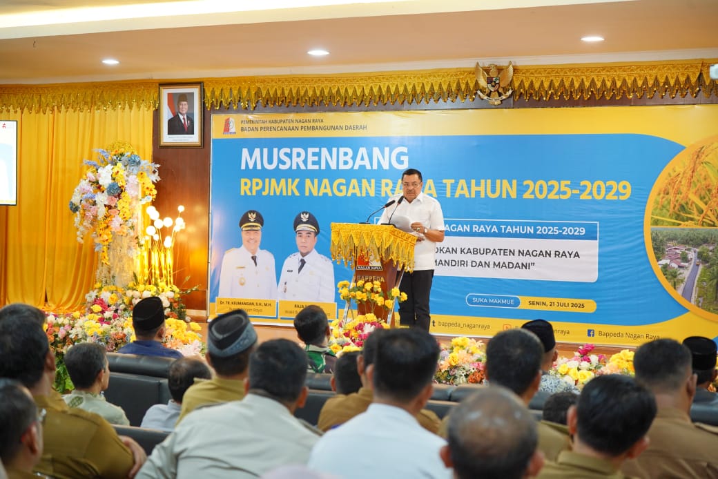 Bupati Nagan Raya Tekankan Kolaborasi dalam Musrenbang RPJMK 2025-2029